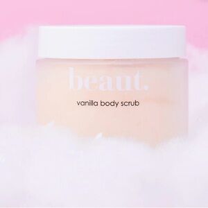 NWT- beaut. Vanilla Body Scrub - Cream